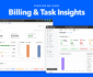 Billing and task insights